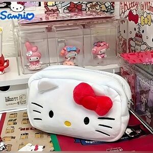 Hello Kitty, (Sanrio) Pencil Bag/ Make up Bag